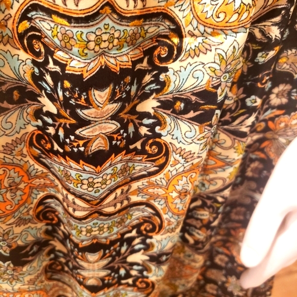 Karma Highway Shift Silky Tier Maxi Dress OS NWT - Picture 8 of 8